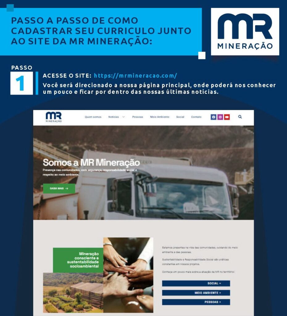 Saiba como cadastrar seu currículo no site da MR